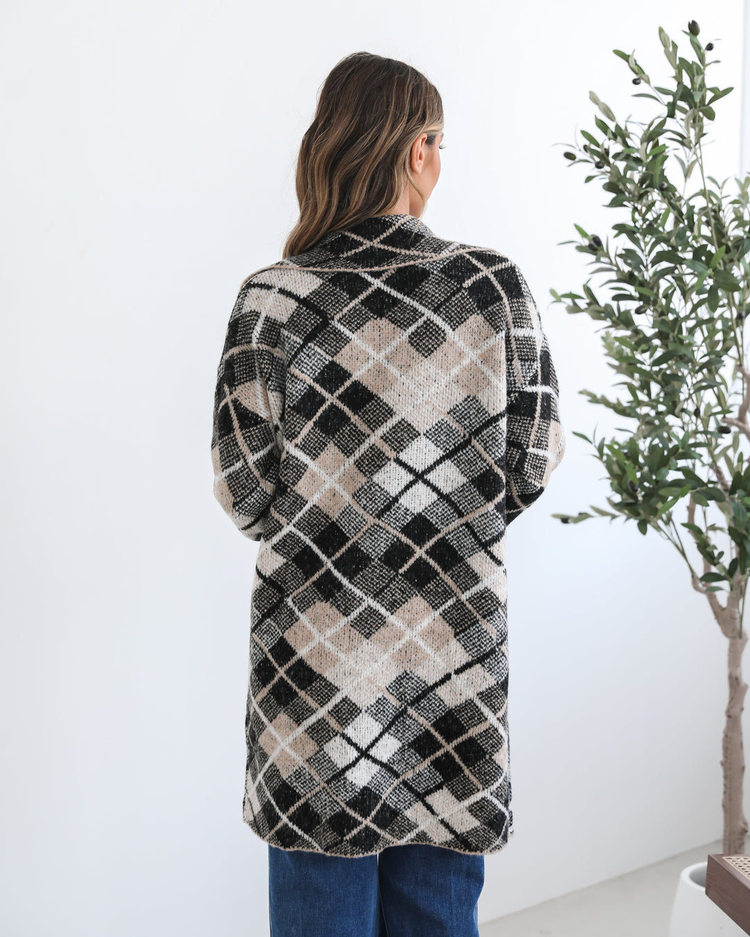 Sharyn Coatigan - Black Multi