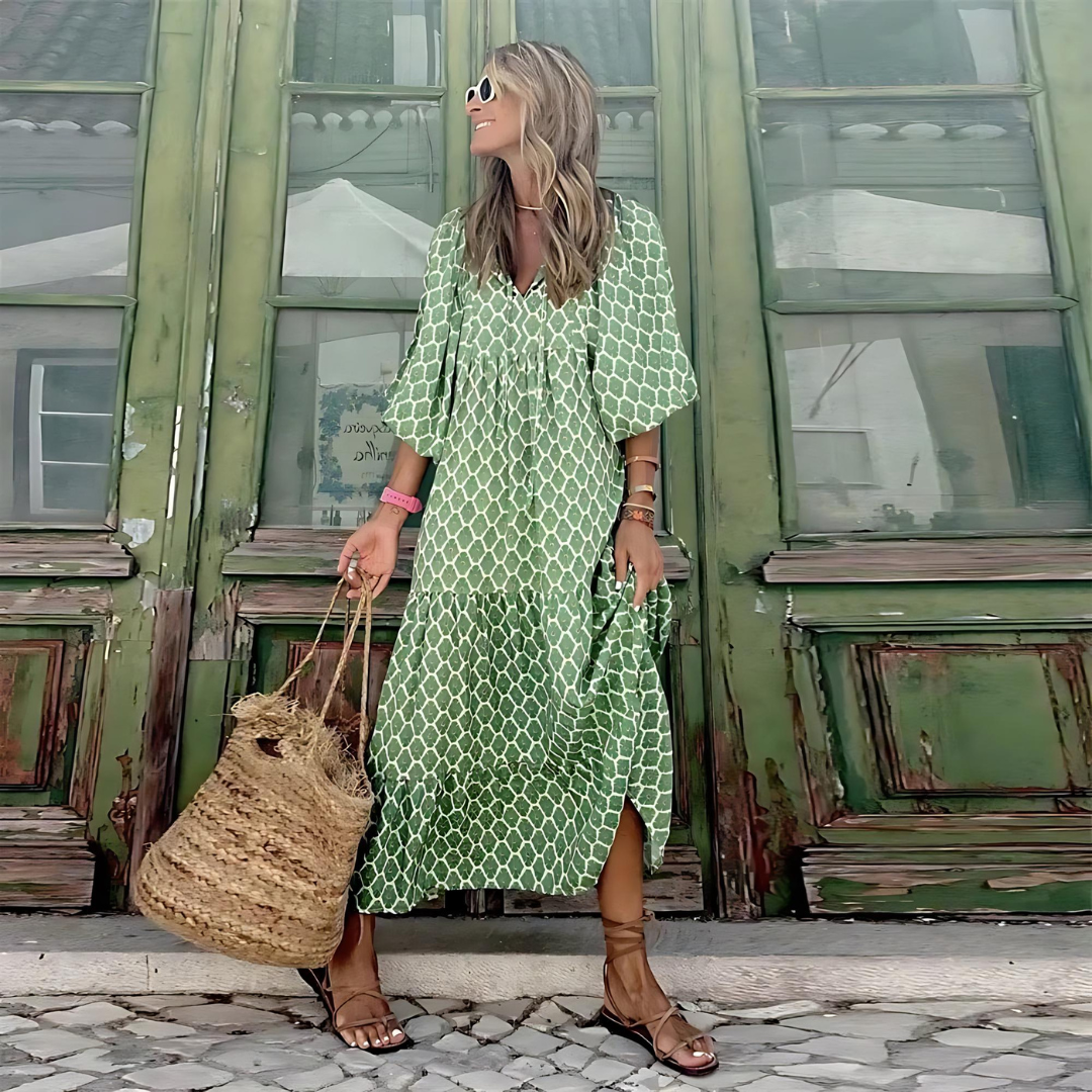 Lightweight Floral Dress for Sunny Days