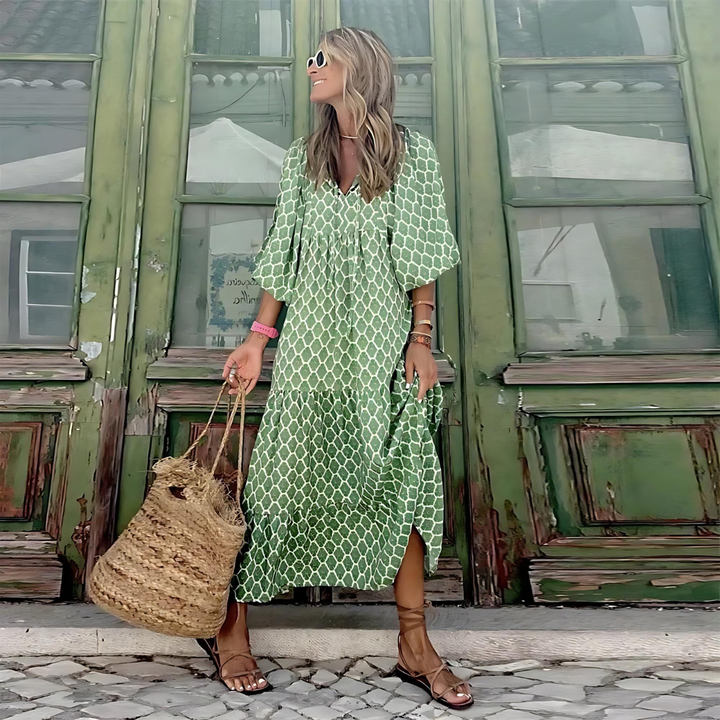 Lightweight Floral Dress for Sunny Days