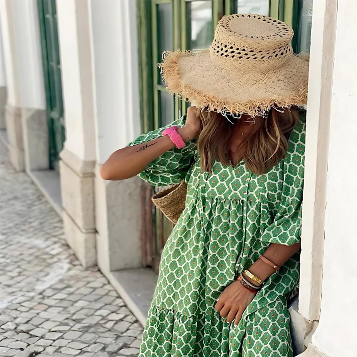 Lightweight Floral Dress for Sunny Days
