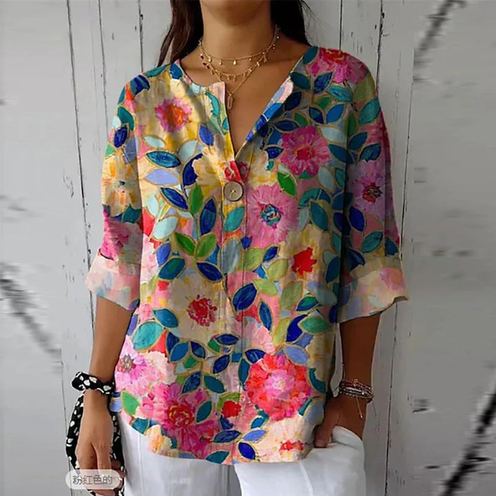 Floral Blouse for Spring Fashion