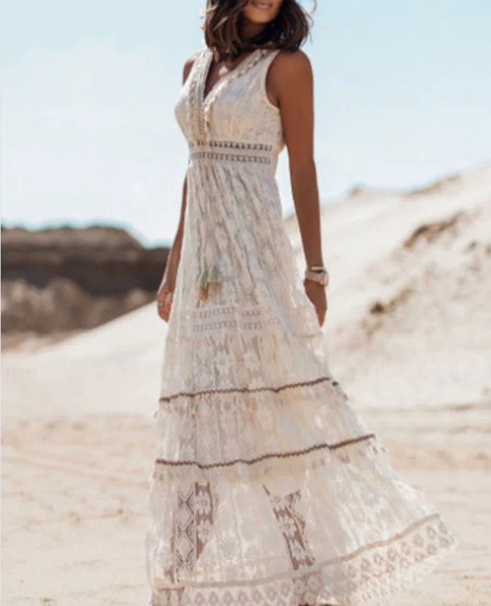 Flowy Bohemian Dress for Effortless Style