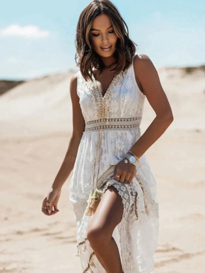 Flowy Bohemian Dress for Effortless Style