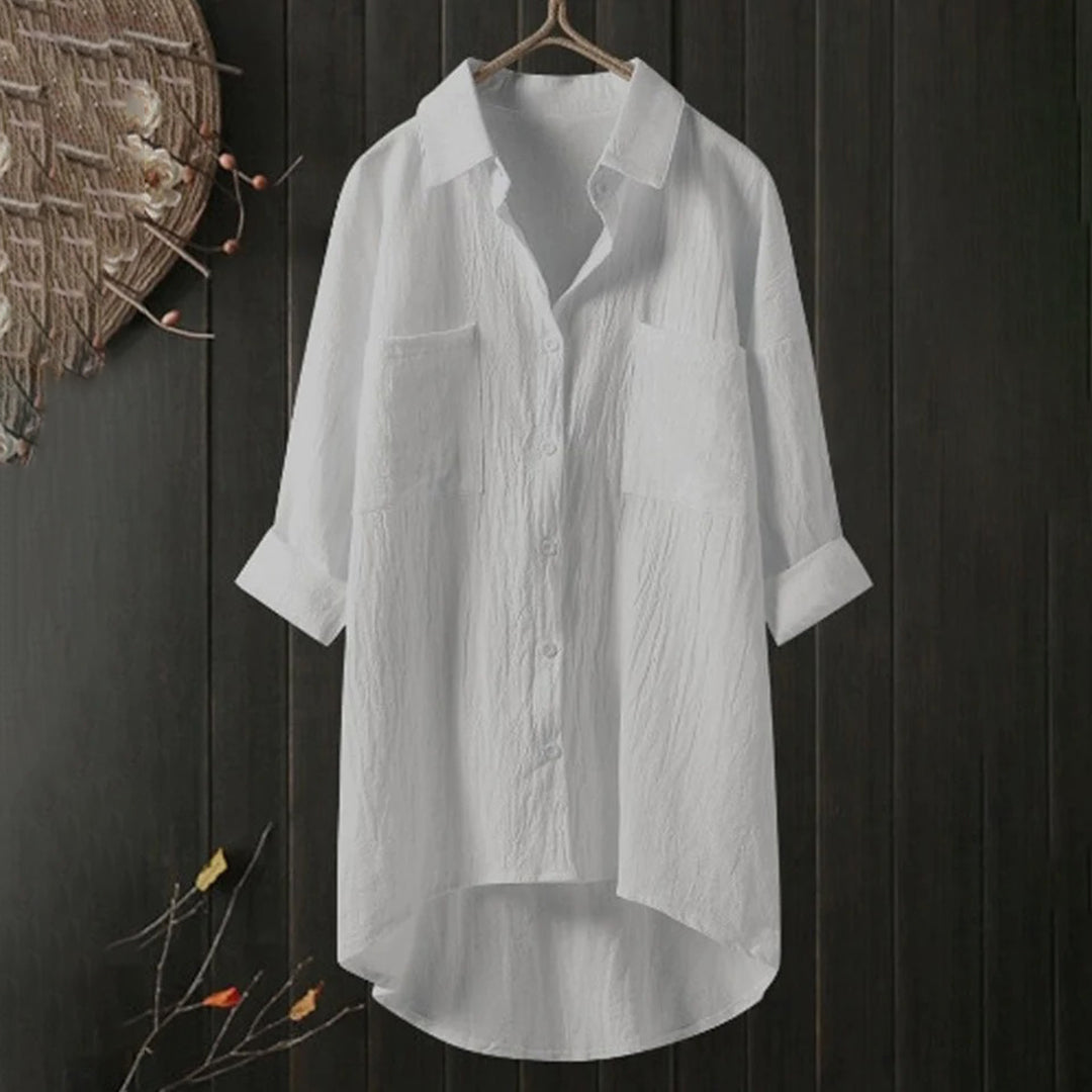 Elegant Long-Sleeve Blouse for Women
