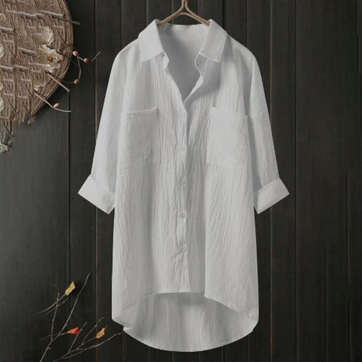 Elegant Long-Sleeve Blouse for Women
