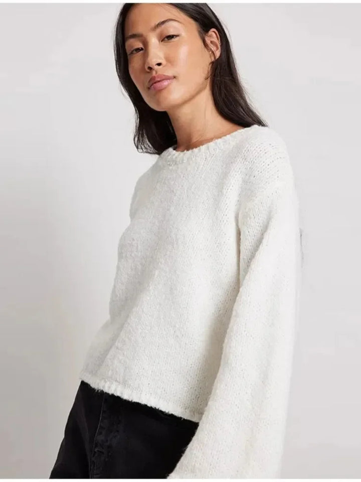 Poppy - Long Sleeve Crop Top