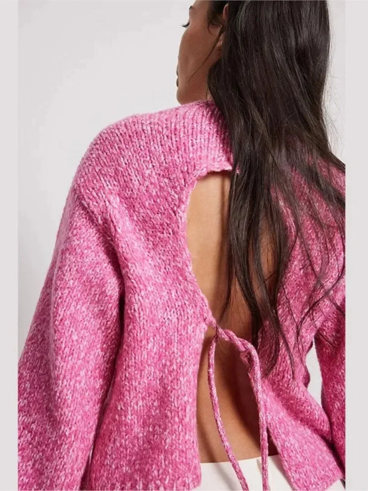 Poppy - Long Sleeve Crop Top