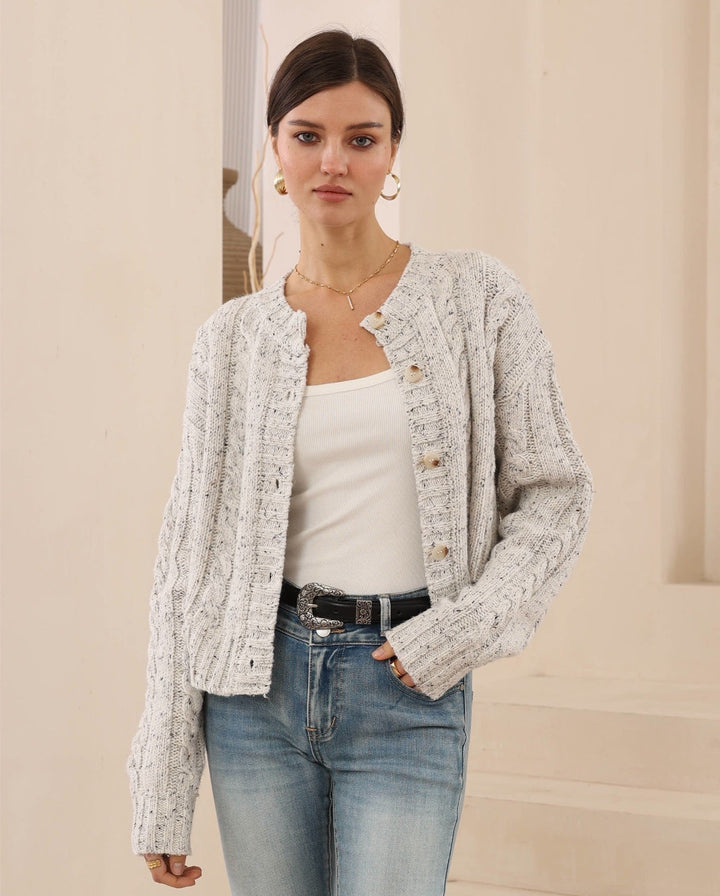 Zyrenia Cardigan - Grey