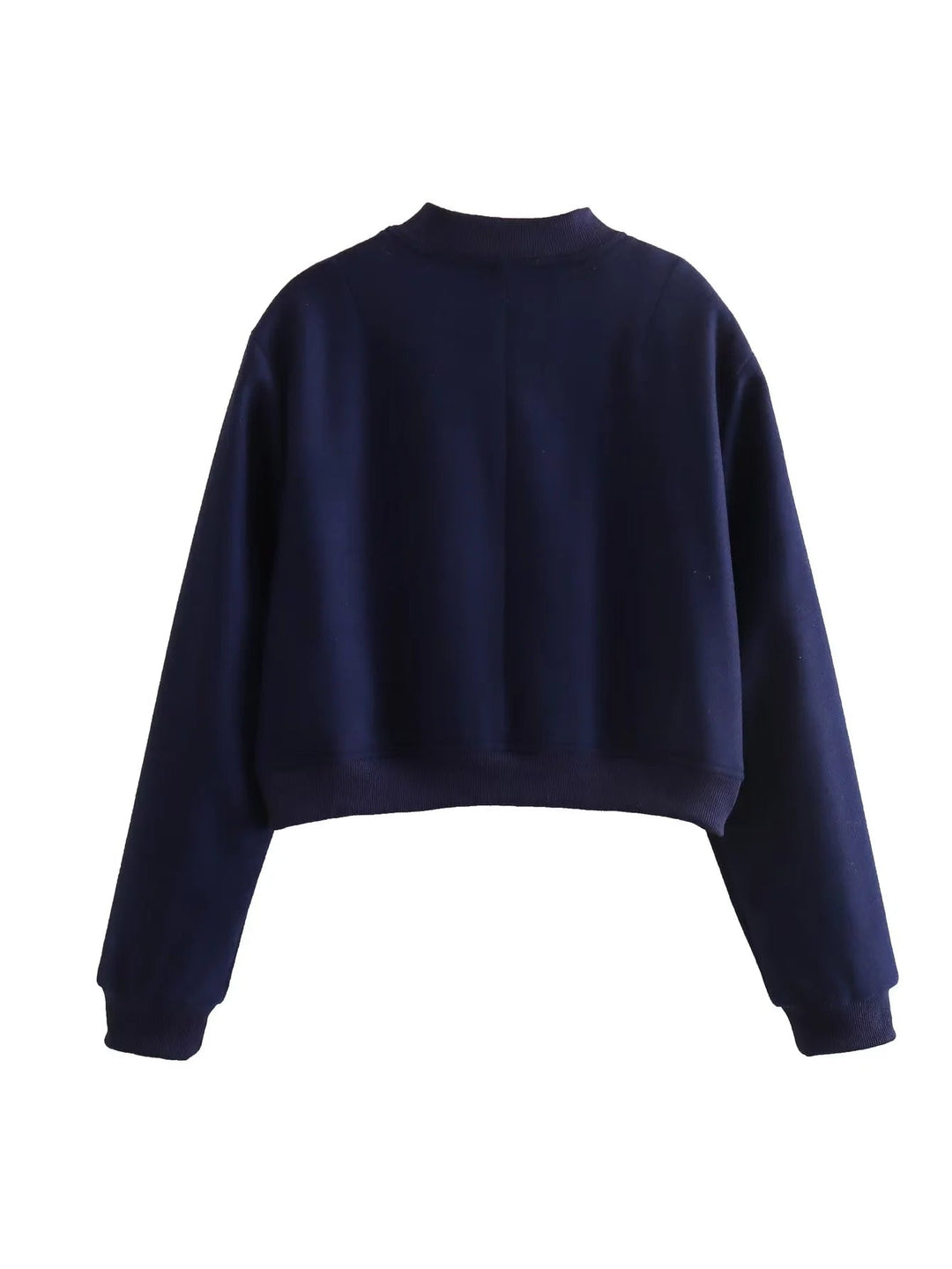 Women's cropped bomber jacket
