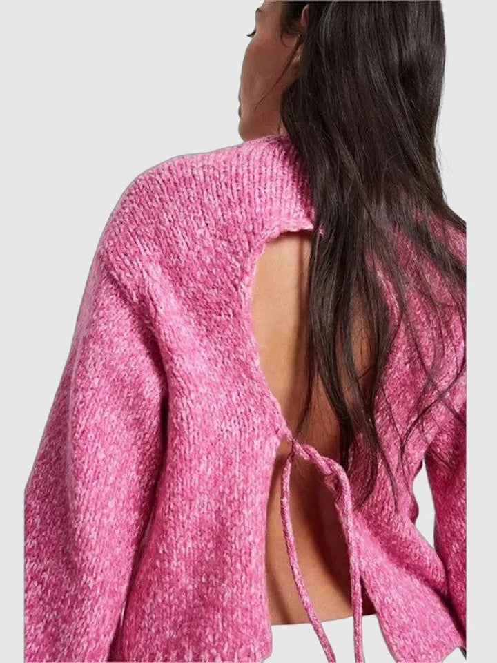 Poppy - Long Sleeve Crop Top