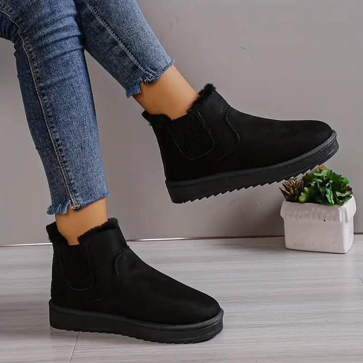 Women's casual slip-on boots