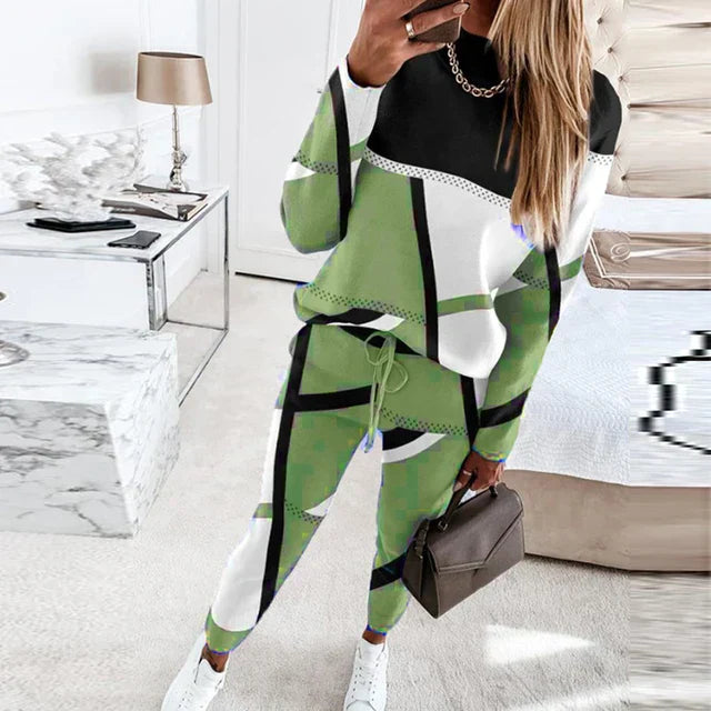 Cozy Two-Piece Set with Long Pants