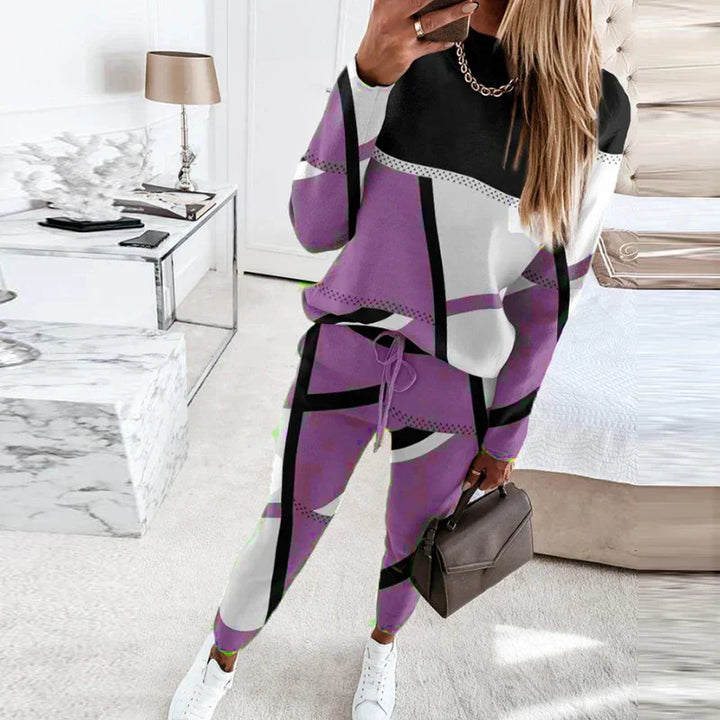 Cozy Two-Piece Set with Long Pants