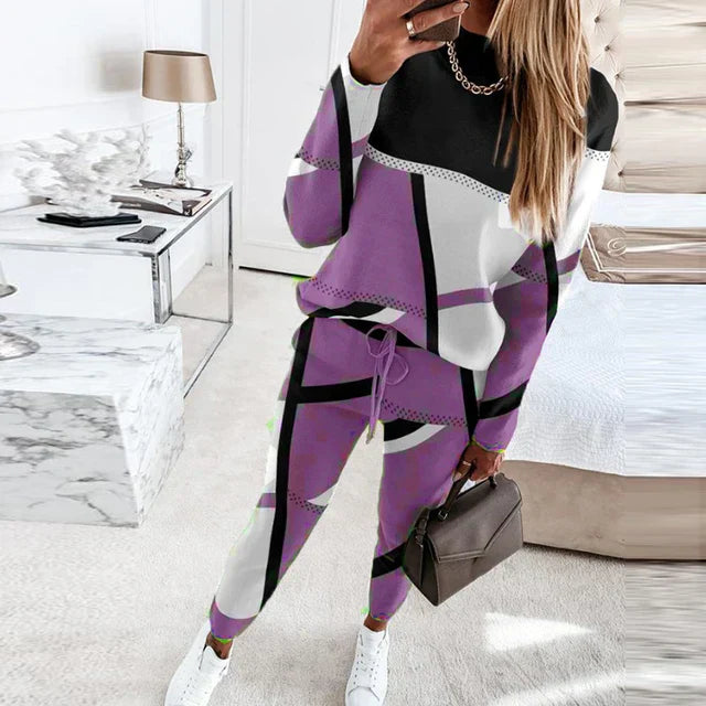 Cozy Two-Piece Set with Long Pants
