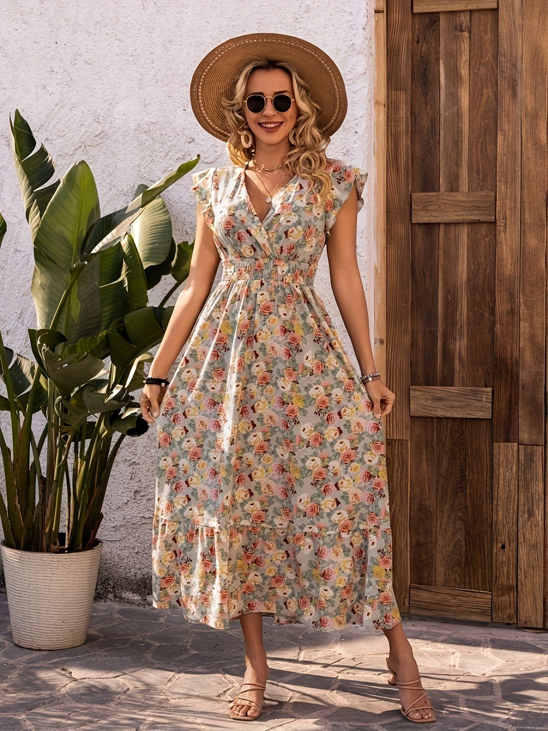 Chic Sleeveless Dress for Summer Days