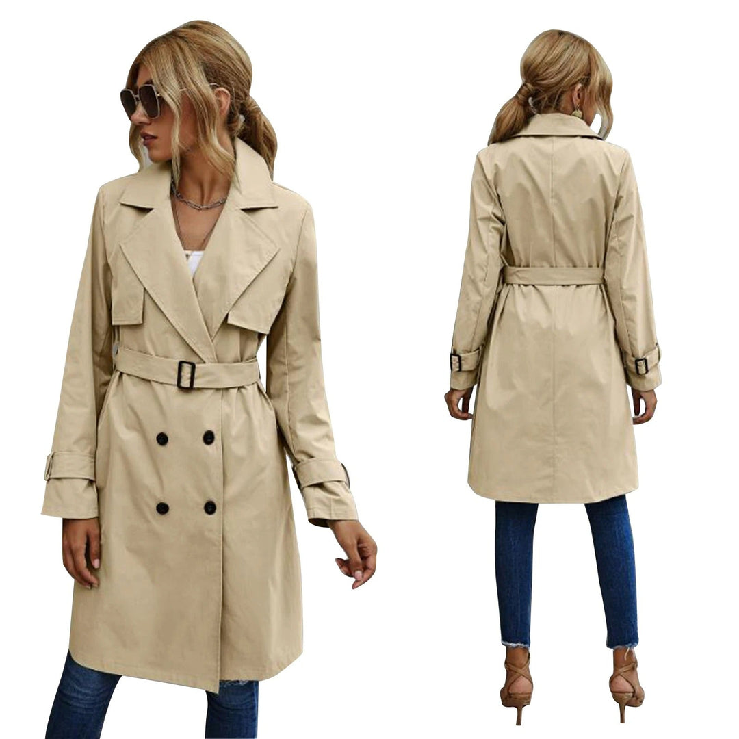 Tess | Knee-Length Trench Coat for Women – Casual