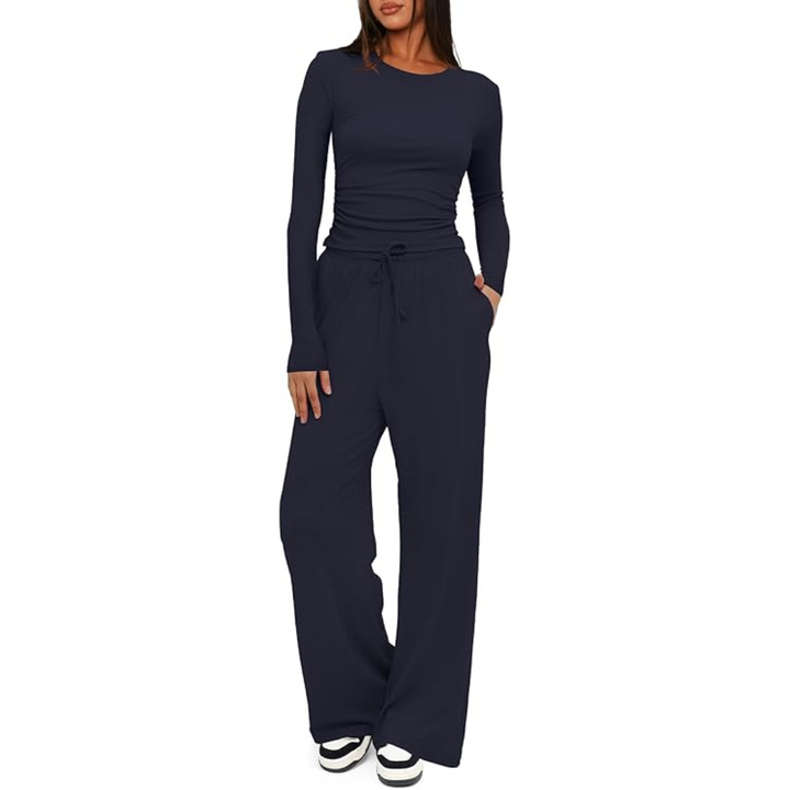 Women's Two-Piece Lounge Set for Comfort