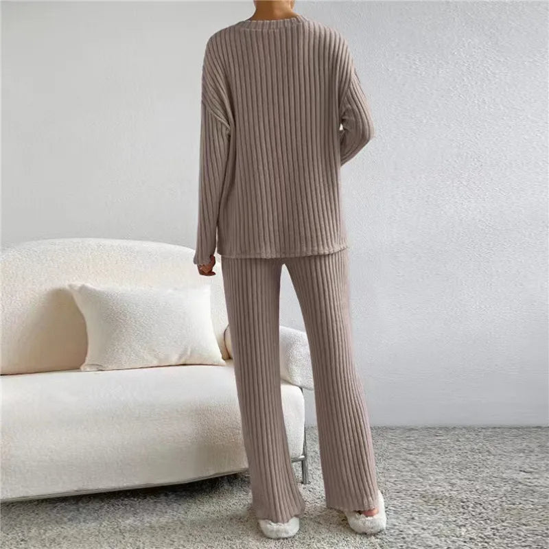 Cozy Two-Piece Lounge Set for Comfort