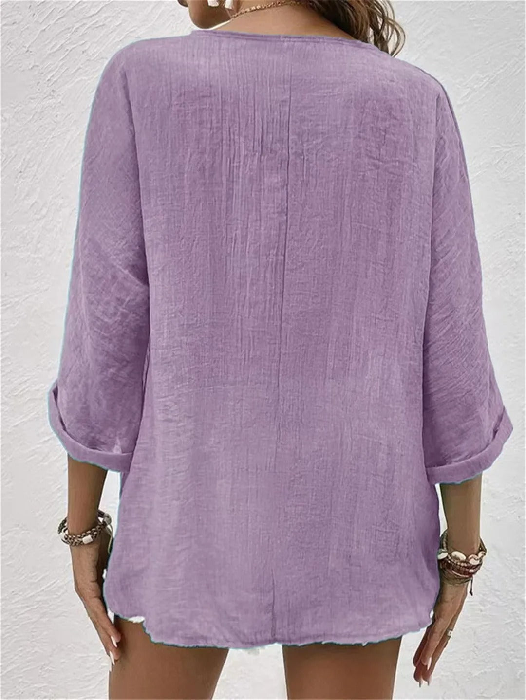 Relaxed Oversized Fit Women's Blouse