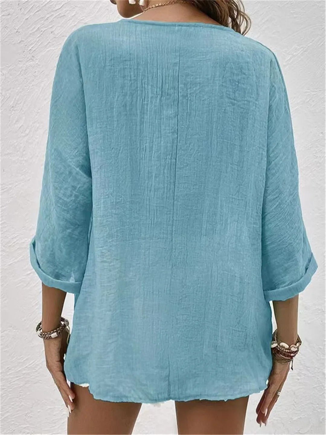 Relaxed Oversized Fit Women's Blouse