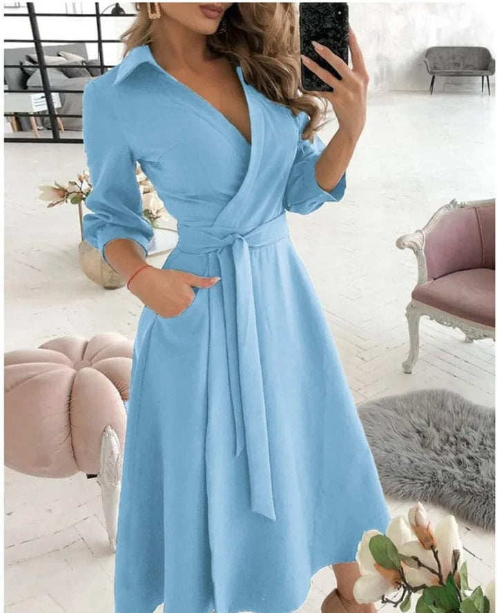 Elegant Women's Midi Dress for Formal Events