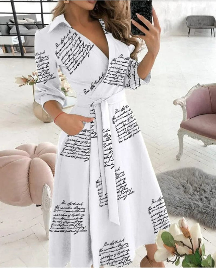 Elegant Women's Midi Dress for Formal Events