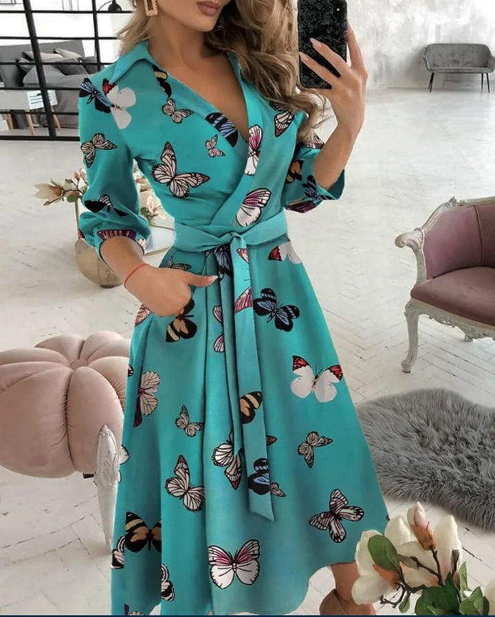 Elegant Women's Midi Dress for Formal Events