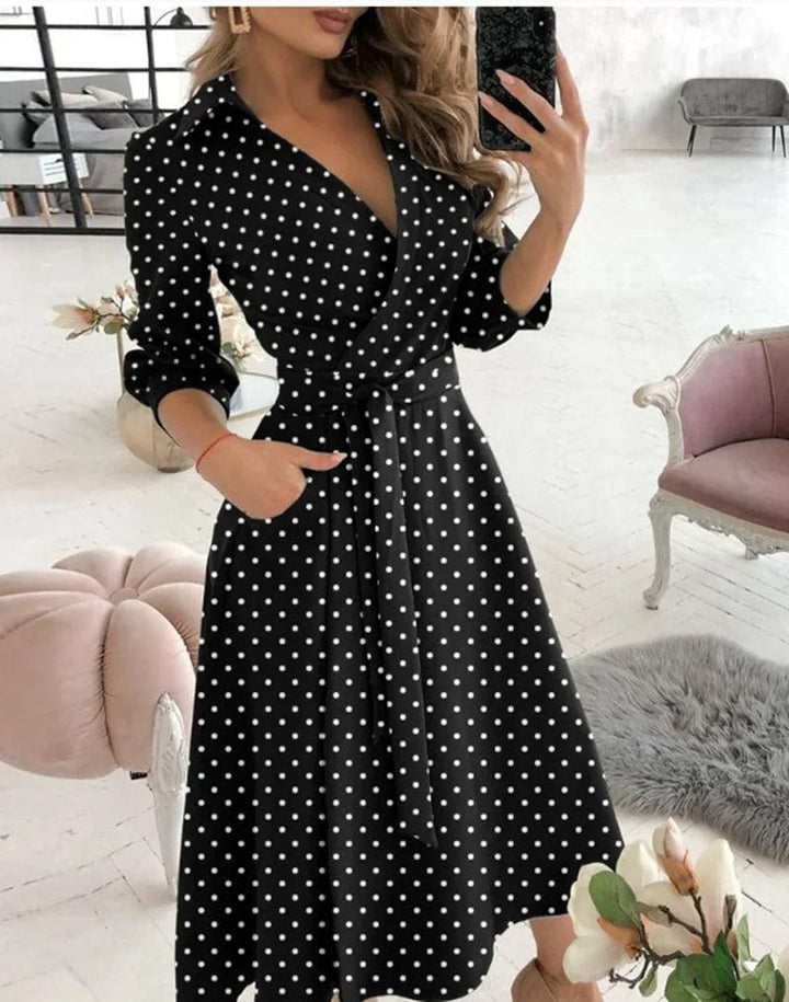 Elegant Women's Midi Dress for Formal Events