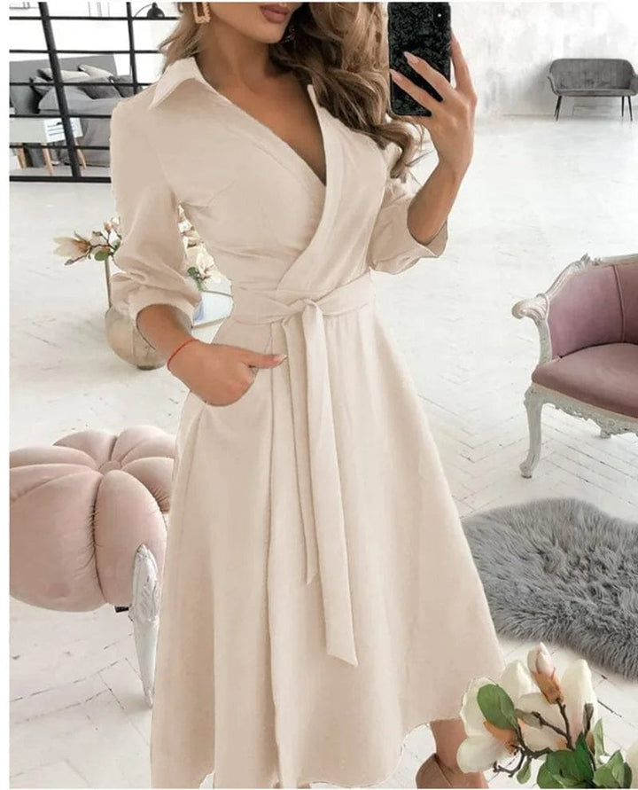 Elegant Women's Midi Dress for Formal Events
