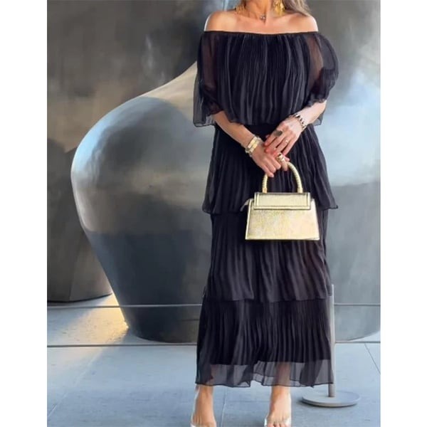 Elegant Layered Flowy Dress