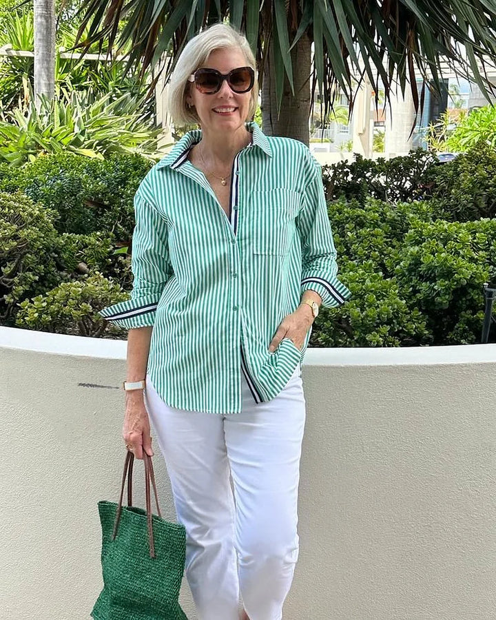 Women's Striped Casual Shirt