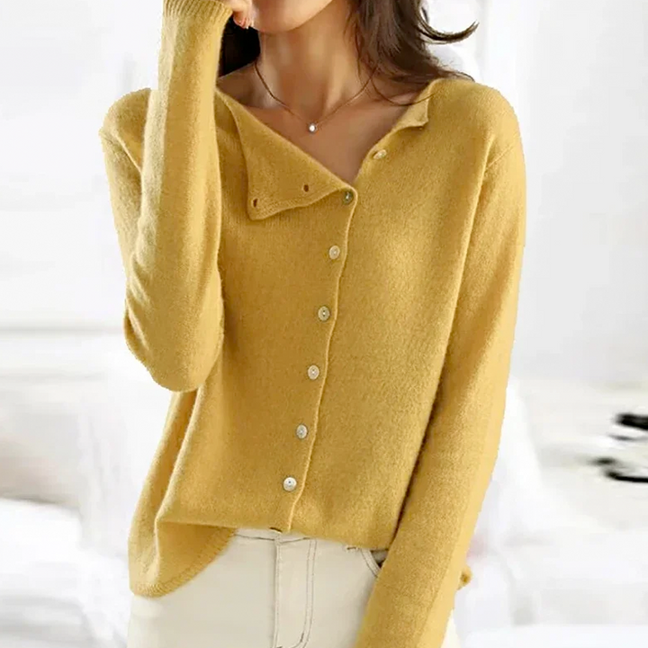 Velice® - Button Sweater - Women's Soft Knit Cardigan, Stylish and Versatile Layer