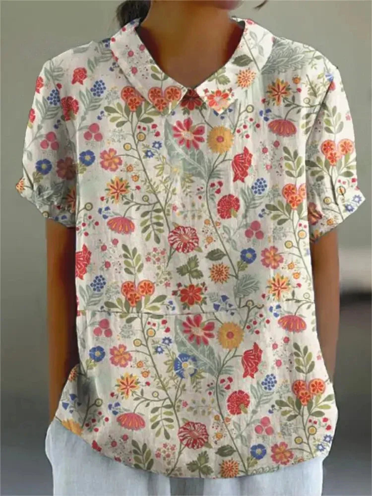 Structured Cotton Poplin Shirt for Women