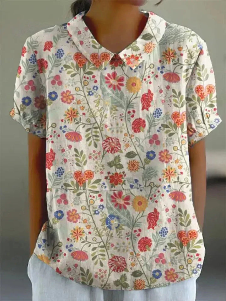 Structured Cotton Poplin Shirt for Women
