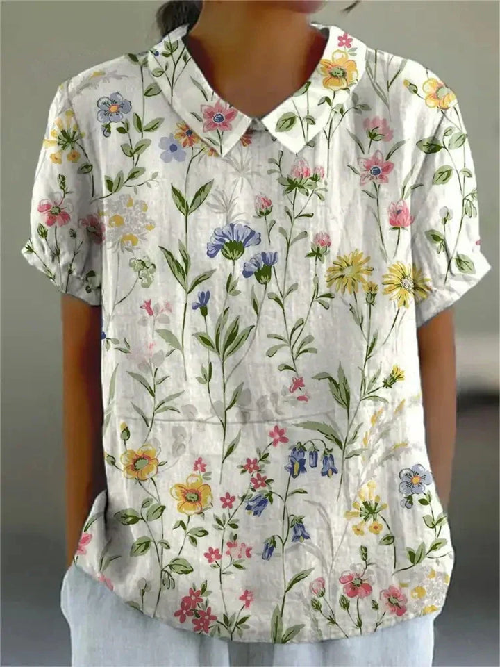 Structured Cotton Poplin Shirt for Women