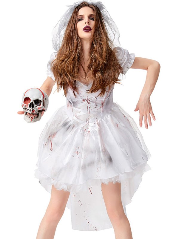 Mini Bloody Bride Dress for Halloween
