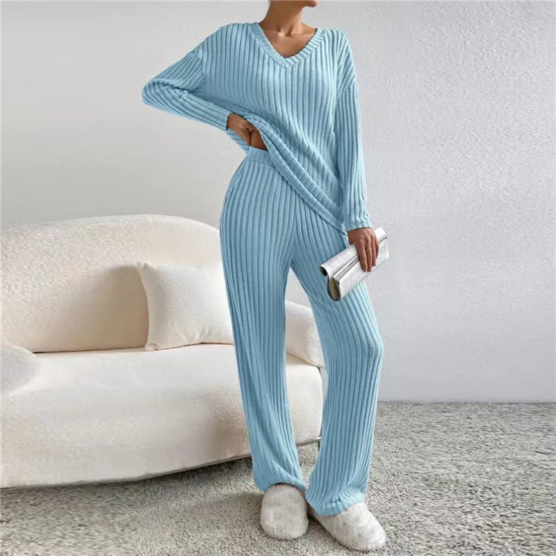 Cozy Two-Piece Lounge Set for Comfort