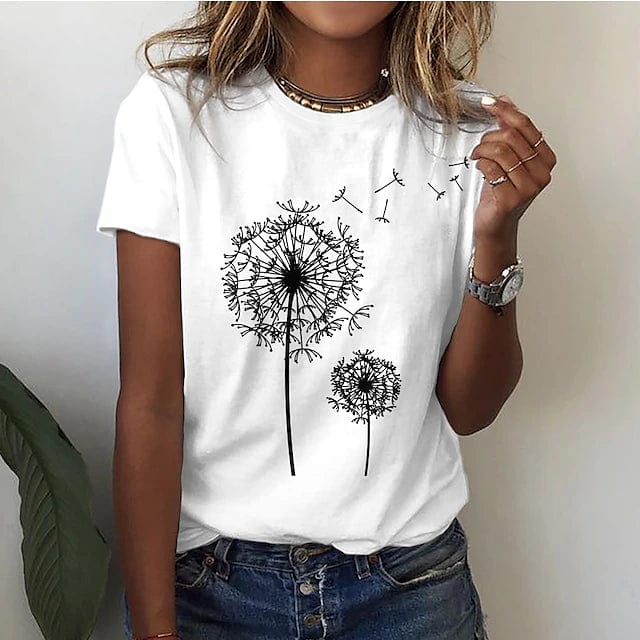 Light Floral Blouse for Women