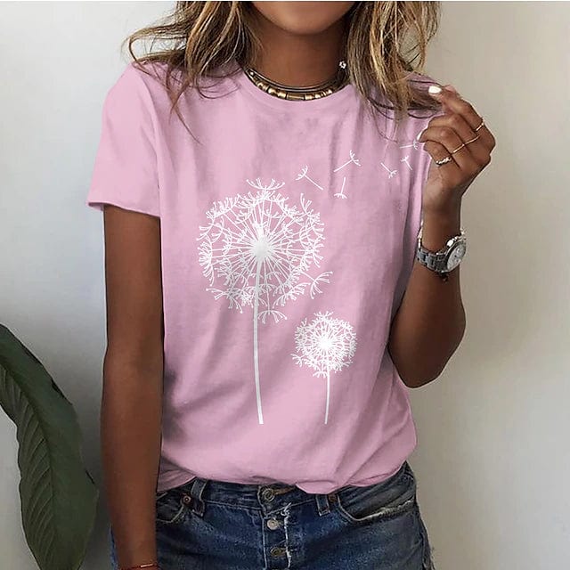 Light Floral Blouse for Women