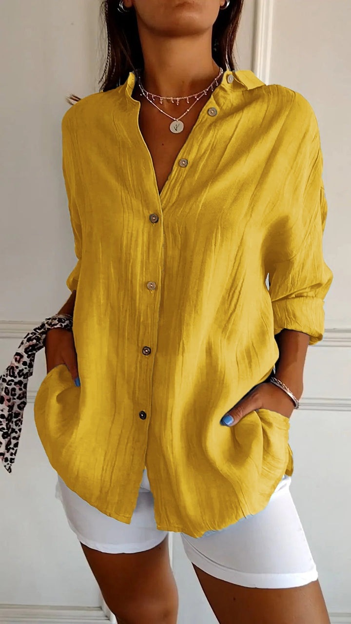 Women's Summer Button Down Shirt