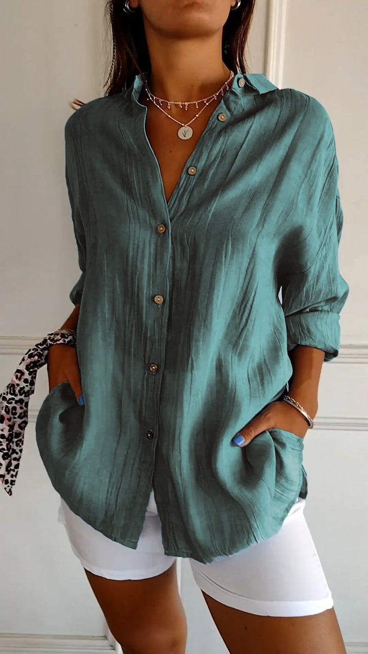 Women's Summer Button Down Shirt