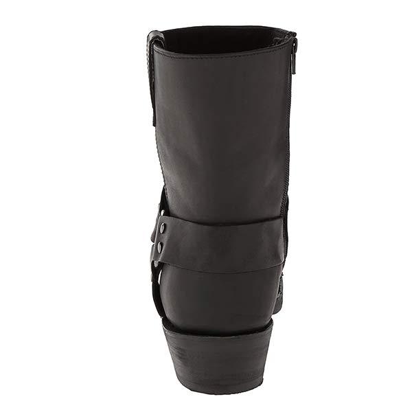 Men's rivet Western cowboy boots