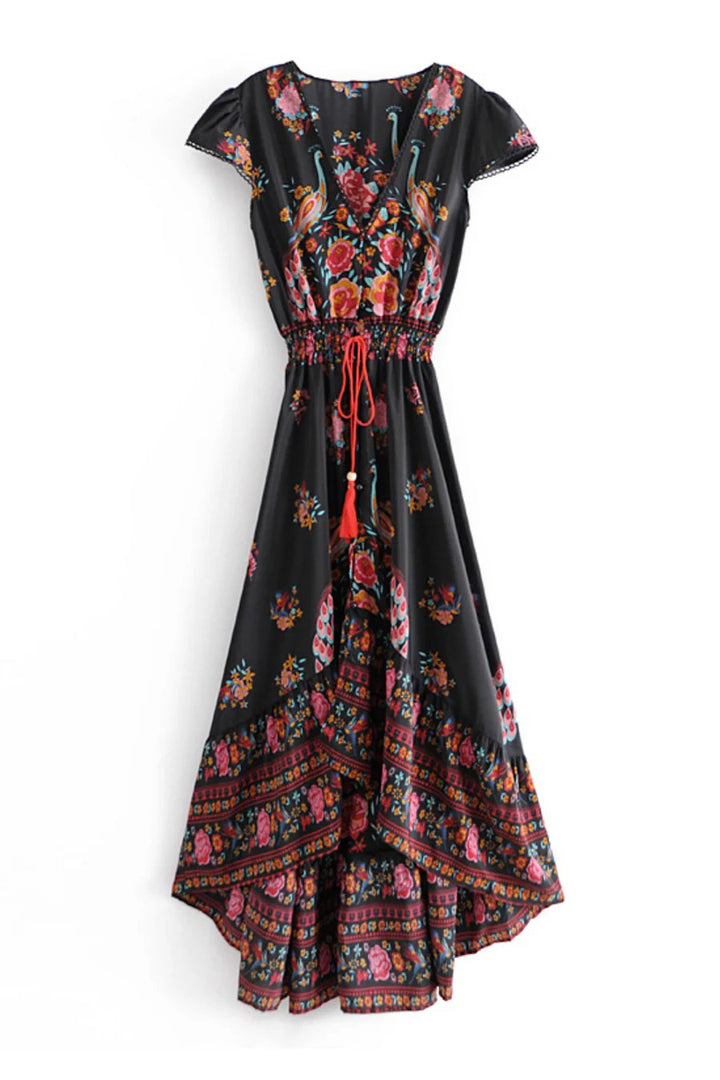 Boho Chic Floral Dress for Women
