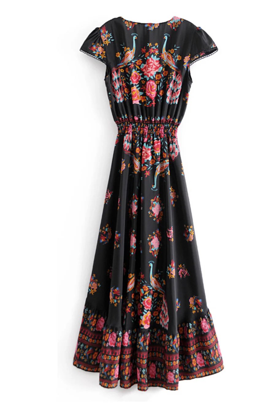 Boho Chic Floral Dress for Women