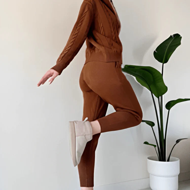 Women's Cozy Two-Piece Warm Set