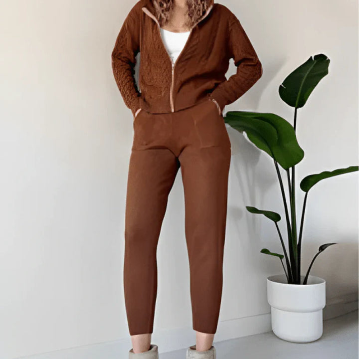 Women's Cozy Two-Piece Warm Set