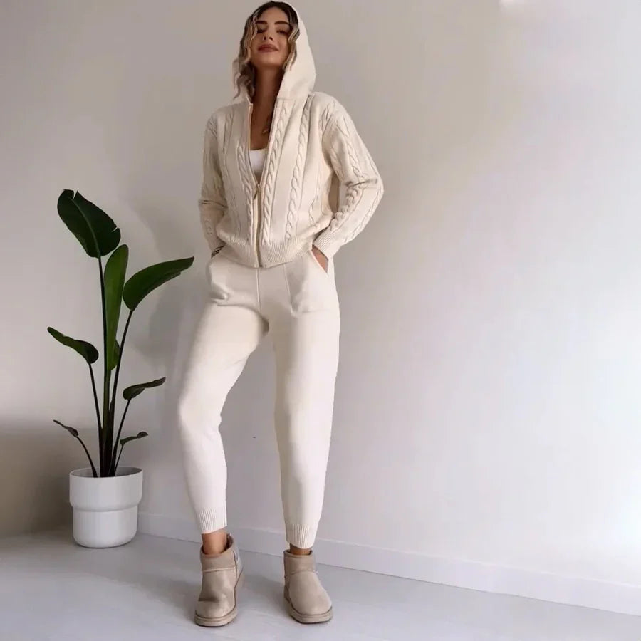 Women's Cozy Two-Piece Warm Set