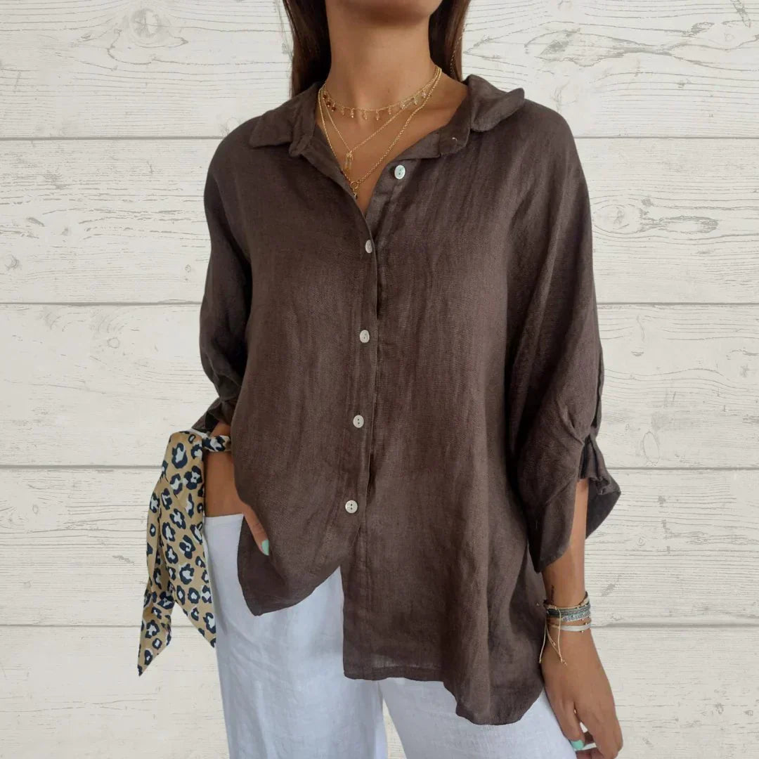 Elegant Long Sleeve Blouse for Women