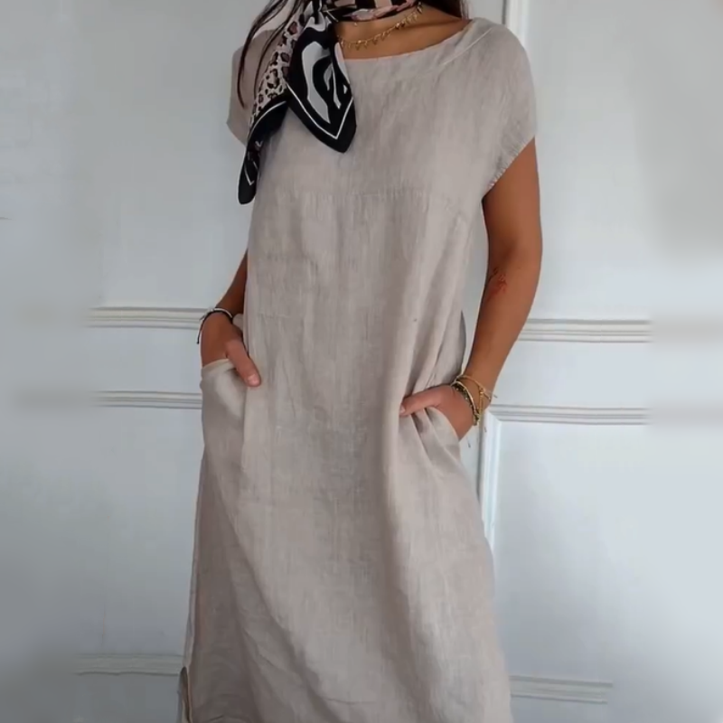 Elegant Daytime Dress for Comfort