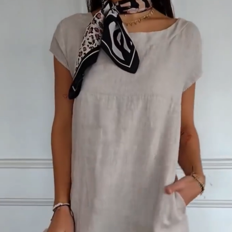 Elegant Daytime Dress for Comfort